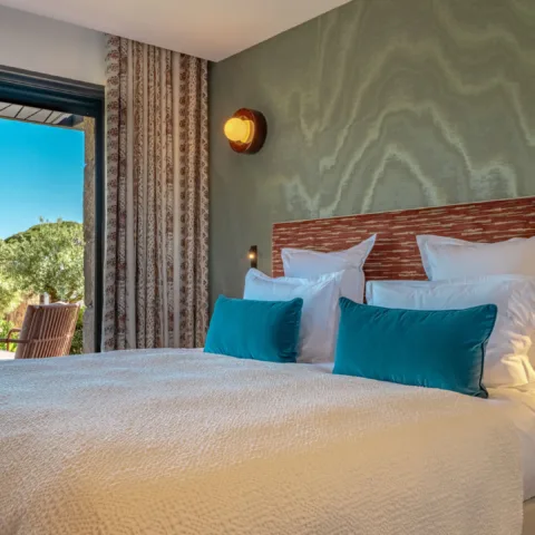 Une chambre de l'Hôtel Villa Padulaccia