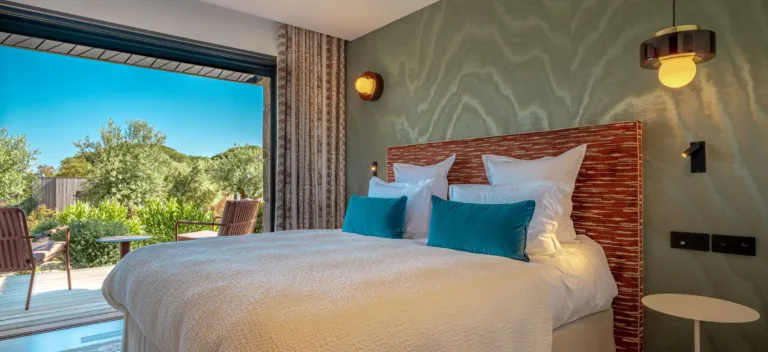 Une chambre de l'Hôtel Villa Padulaccia